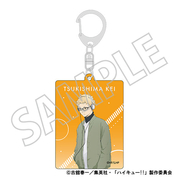 (Goods - Key Chain) Haikyu!! Acrylic Key Chain Kei Tsukishima