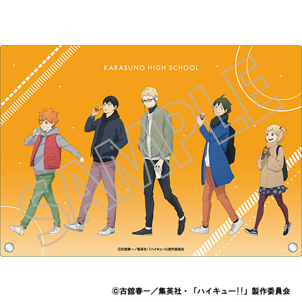 (Goods - Ornament) Haikyu!! Acrylic Art Panel