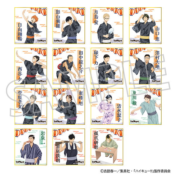 (1BOX=15)(Goods - Art Board) Haikyu!! Mini Art Board Collection