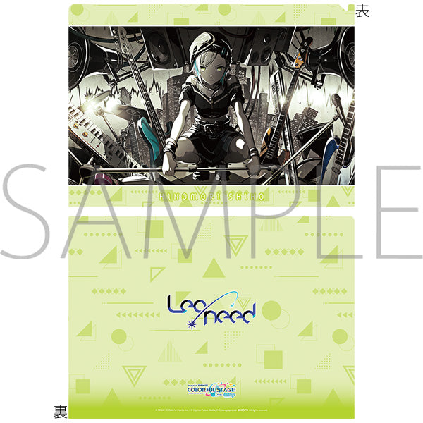 (Goods - Clear File) Hatsune Miku: Colorful Stage! Clear File Vol.27 Shiho Hinomori ②