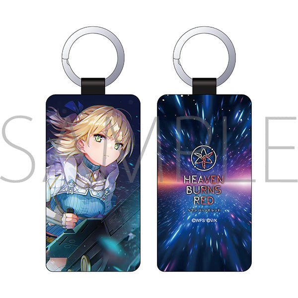 (Goods - Key Chain) Heaven Burns Red Leather Style Key Chain