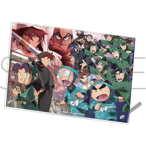 (Goods - Ornament) Nintama Rantaro The Movie: Invincible Master of the Dokutake Ninja Acrylic Art Panel Nintama Rantaro