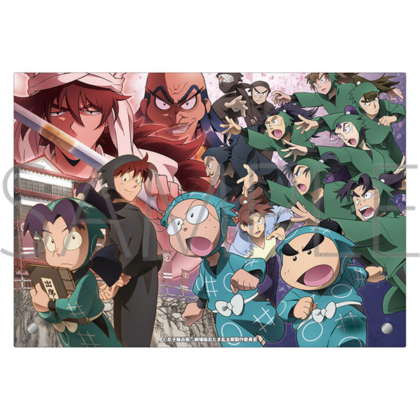 (Goods - Ornament) Nintama Rantaro The Movie: Invincible Master of the Dokutake Ninja Acrylic Art Panel Nintama Rantaro
