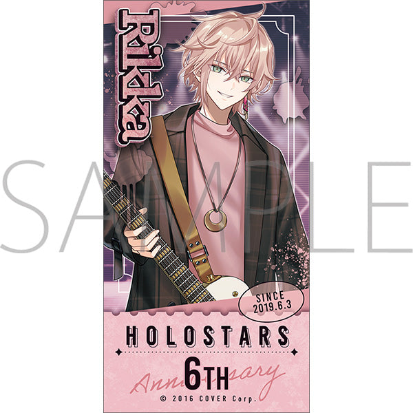 (Goods - Sticker) HOLOSTARS Ticket Style Sticker Rikka