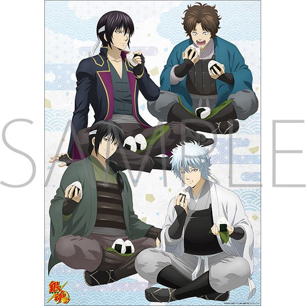 (Goods - Poster) Gintama Mini Clear Poster Gintoki, Katsura, Sakamoto, Takasugi