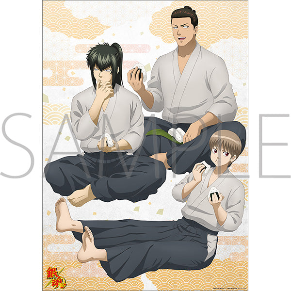 (Goods - Poster) Gintama Mini Clear Poster Kondo, Hijikata, Okita