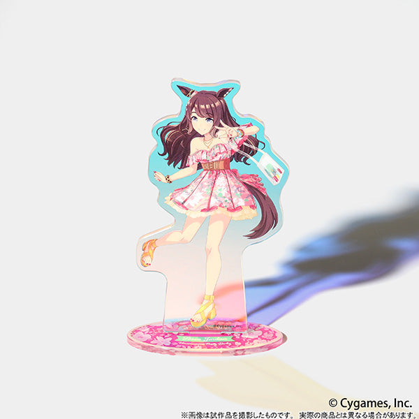 (Goods - Acrylic Stand) Uma Musume Pretty Derby Iridescent Acrylic Stand Vol.7 [Aurore☆Vacances] Tosen Jordan