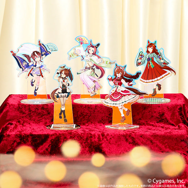 (Goods - Acrylic Stand) Uma Musume Pretty Derby Iridescent Acrylic Stand Vol.8 [Red Heart Reindeer] Mejiro Palmer