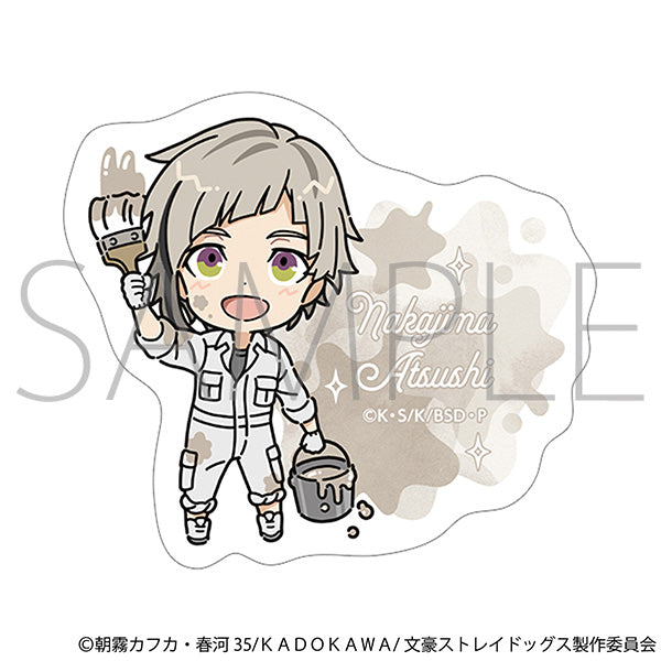 (Goods - Sticker) 文豪ストレイドッグス Sticker Jumpsuit, Chibi Atsushi Nakajima