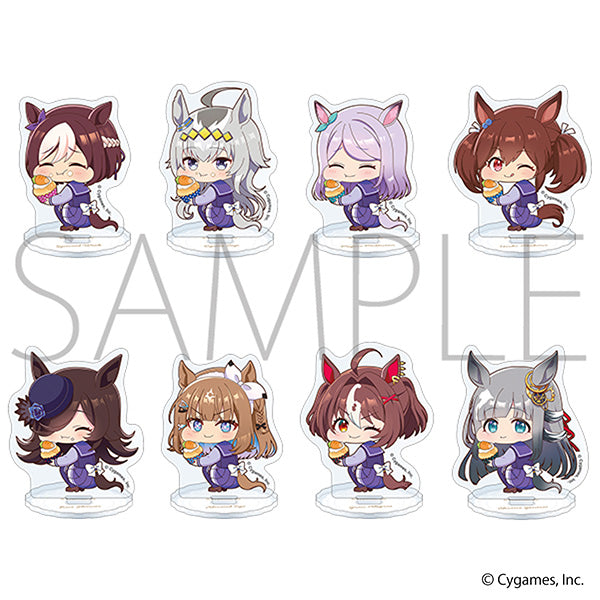 [※Blind](1BOX=8)(Goods - Acrylic Stand) Uma Musume: Pretty Derby Kapurikko Stuffed Acrylic Stand Collection