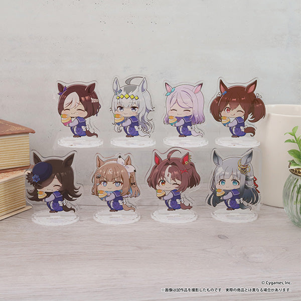[※Blind](1BOX=8)(Goods - Acrylic Stand) Uma Musume: Pretty Derby Kapurikko Stuffed Acrylic Stand Collection