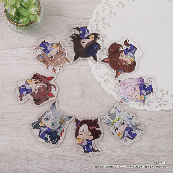 [※Blind](1BOX=8)(Goods - Acrylic Stand) Uma Musume: Pretty Derby Kapurikko Stuffed Acrylic Stand Collection