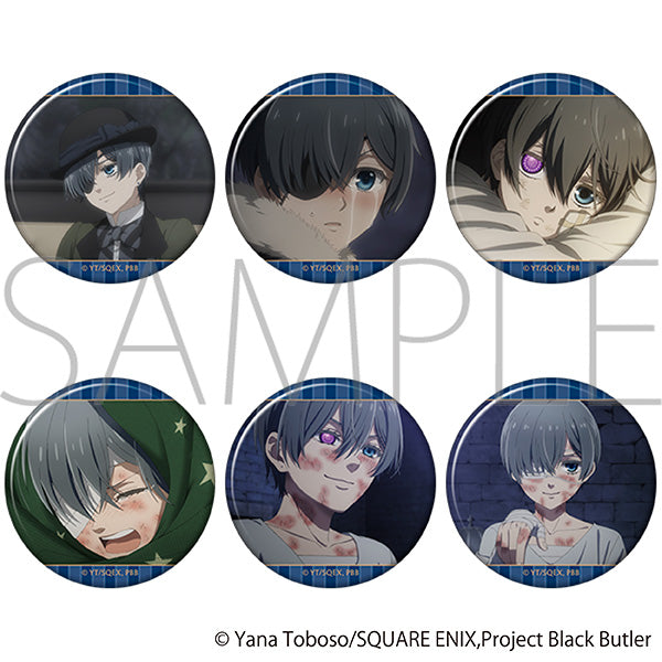 [※Blind](1BOX=6)(Goods - Badge) Black Butler - Emerald Witch - Oshi Chara Badge Collection Ciel Phantomhive