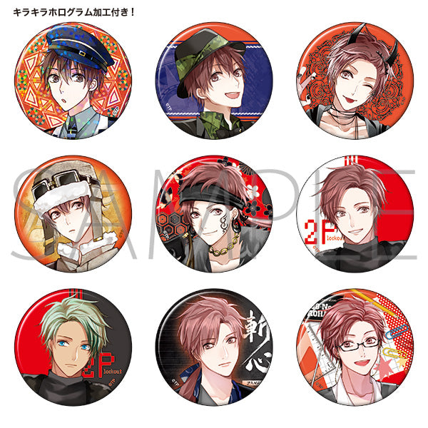 [※Blind](1BOX=9)(Goods - Badge) ALIVE Chara Badge Collection SOARA Nozomu Nanase AGFSelection