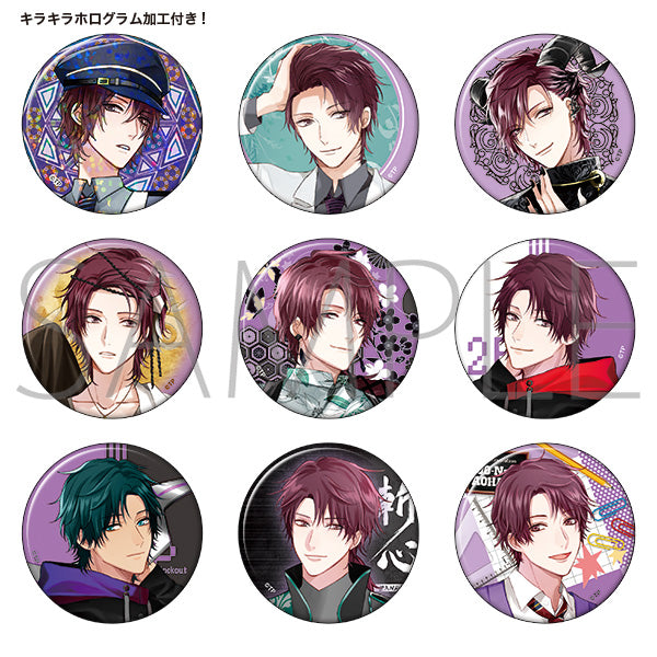 [※Blind](1BOX=9)(Goods - Badge) ALIVE Chara Badge Collection Growth Mamoru Fujimura AGFSelection