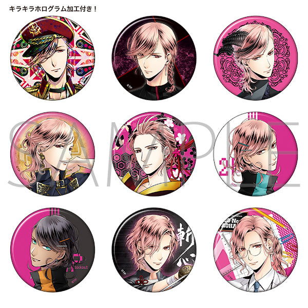 [※Blind](1BOX=9)(Goods - Badge) SQ Chara Badge Collection SolidS Rikka Sera AGFSelection