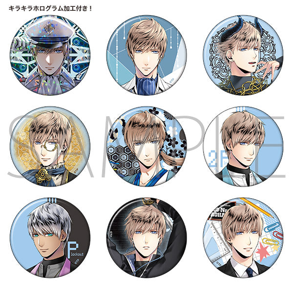 [※Blind](1BOX=9)(Goods - Badge) SQ Chara Badge Collection QUELL Shu Izumi AGFSelection