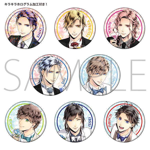 [※Blind](1BOX=8)(Goods - Badge) SQ Chara Badge Collection SQ