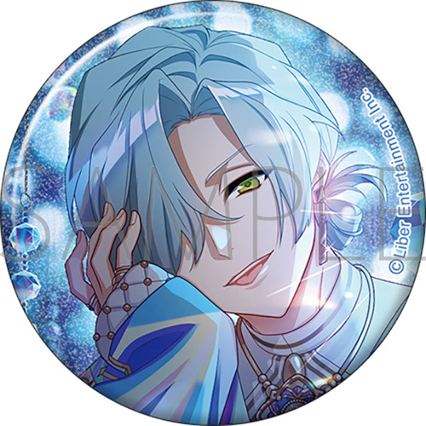 (Goods - Badge) A3! Button Badge Hisoka Mikage MANKAI Treasure (Bloomed Ver.)