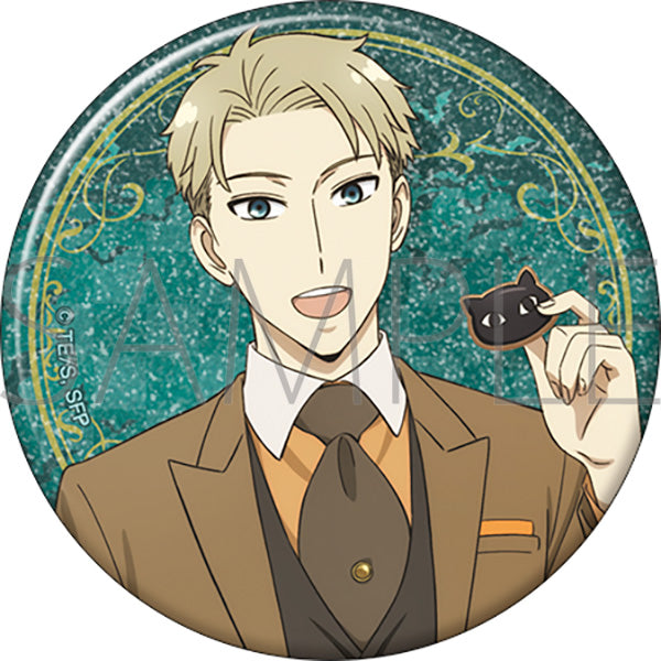 (Goods - Badge) SPY x FAMILY Glitter Button Badge Loid Forger