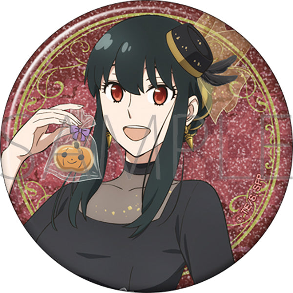 (Goods - Badge) SPY x FAMILY Glitter Button Badge Yor Forger