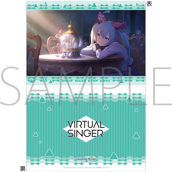 (Goods - Clear File) Hatsune Miku: Colorful Stage! Clear File Vol.28 Hatsune Miku (Wonderland Sekai) ②