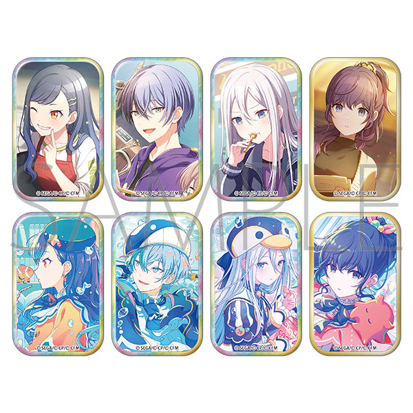[※Blind](1BOX=8)(Goods - Badge) Hatsune Miku: Colorful Stage! Square Badge Collection Vol.49 B