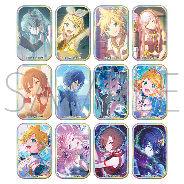 [※Blind](1BOX=12)(Goods - Badge) Hatsune Miku: Colorful Stage! Square Badge Collection Vol.49 C
