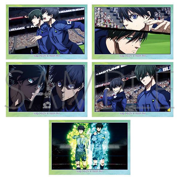 (Goods - Postcard Set) Blue Lock Season 2 Postcard Set Yoichi Isagi & Rin Itoshi