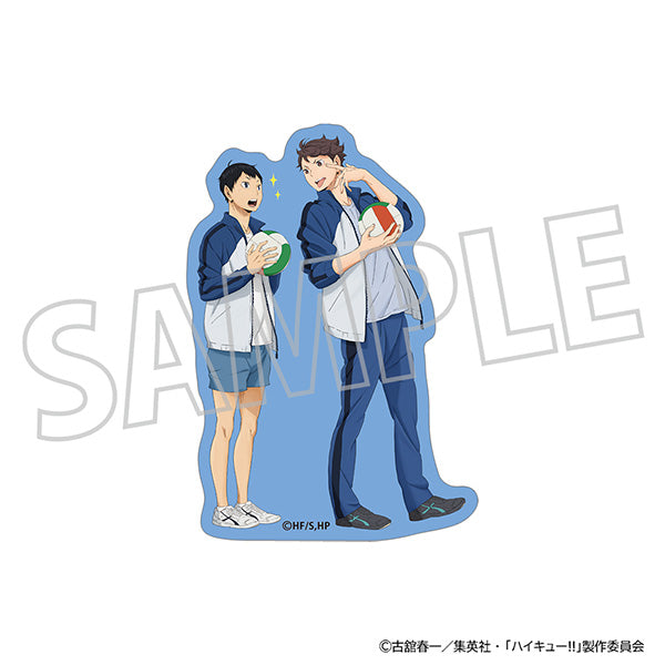 (Goods - Sticker) Haikyu!! Die-cut Sticker Kageyama, Oikawa