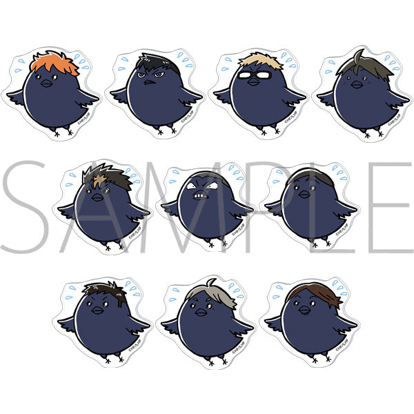 (1BOX=10)(Goods - Magnet) Haikyu!! Acrylic Magnet Collection