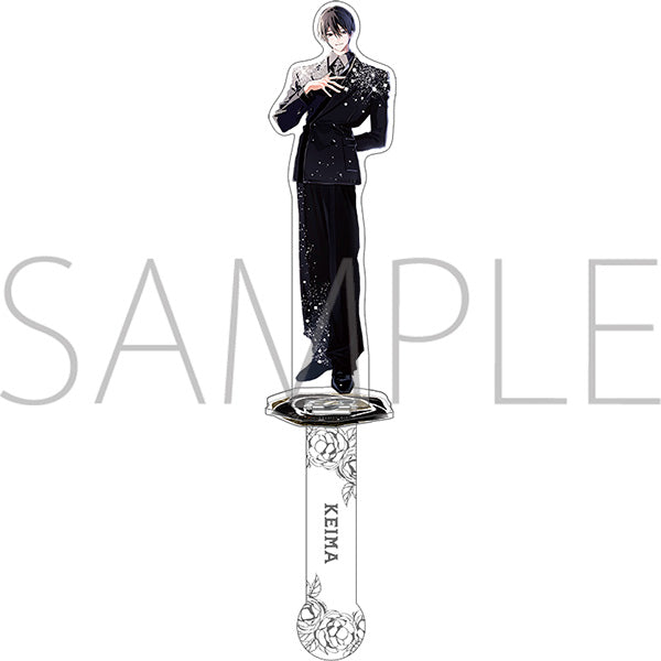 (Goods - Acrylic Stand) Tashiro-kun, Why're You Like This? (Tashiro-kun, Kimi tte Yatsu wa.) Acrylic Stand w/ Stick Keima Tashiro