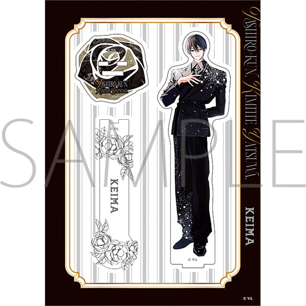 (Goods - Acrylic Stand) Tashiro-kun, Why're You Like This? (Tashiro-kun, Kimi tte Yatsu wa.) Acrylic Stand w/ Stick Keima Tashiro