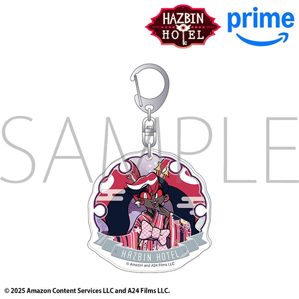 (Goods - Keychain) Hazbin Hotel Acrylic Keychain - Velvette (Kimono)