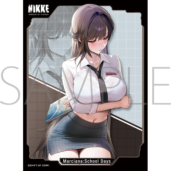 (Goods - Card Accessory) Movic Chara Sleeve Collection Mat Series GODDESS OF VICTORY: NIKKE - Marciana: School Days (No. MT2188)