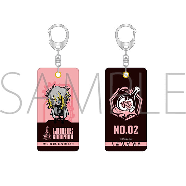 (Goods - Keychain) Limbus Company Pleather Keychain Faust