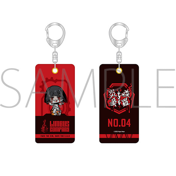(Goods - Keychain) Limbus Company Pleather Keychain Ryoshu