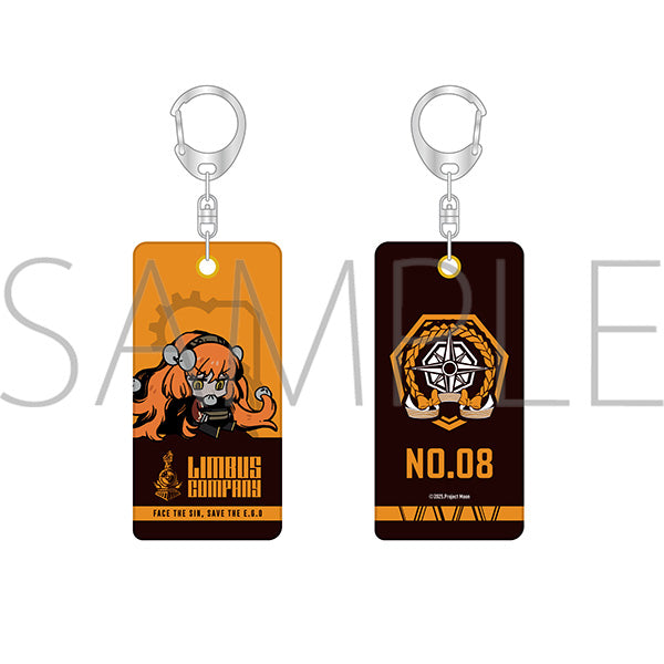 (Goods - Keychain) Limbus Company Pleather Keychain Ishmael