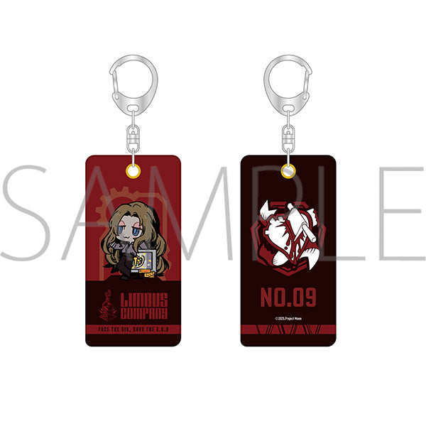 (Goods - Keychain) Limbus Company Pleather Keychain Rodion