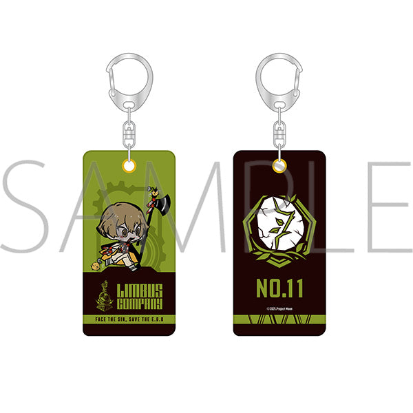 (Goods - Keychain) Limbus Company Pleather Keychain Emil Sinclair