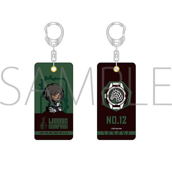 (Goods - Keychain) Limbus Company Pleather Keychain Outis