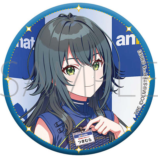 (Goods - Badge) Gakuen iDOLM@STER Button Badge Temari Tsukimura