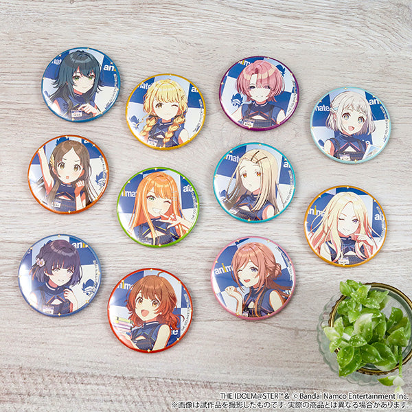 (Goods - Badge) Gakuen iDOLM@STER Button Badge Lilja Katsuragi