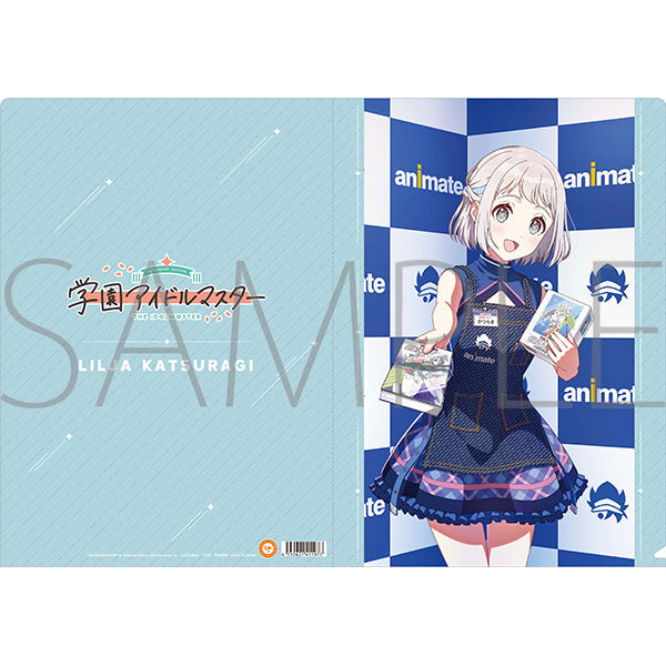 (Goods - Clear File) Gakuen iDOLM@STER Clear File Lilja Katsuragi