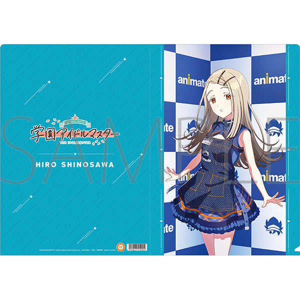 (Goods - Clear File) Gakuen iDOLM@STER Clear File Hiro Shinosawa