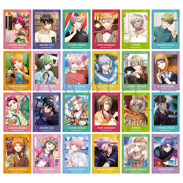 [※Blind](1BOX=10)(Goods - Bromide) A3! PashaColle Clear Ver. Vol.4 Spring Troupe & Summer Troupe