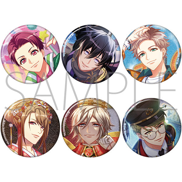 [※Blind](1BOX=6)(Goods - Badge) A3! Chara Badge Collection Spring Troupe