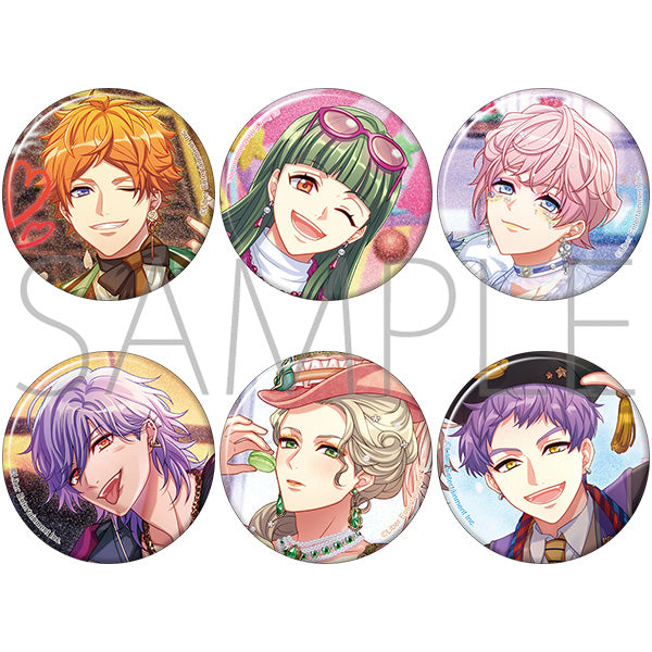 [※Blind](1BOX=6)(Goods - Badge) A3! Chara Badge Collection Summer Troupe