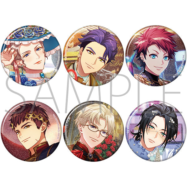 [※Blind](1BOX=6)(Goods - Badge) A3! Chara Badge Collection Autumn Troupe