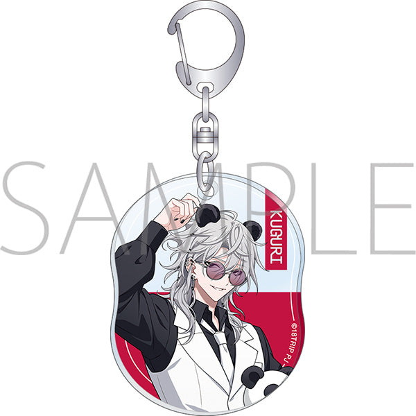 (Goods - Key Chain) 18TRIP Acrylic Key Chain Kuguri Domeki